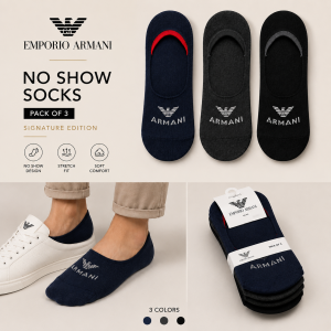 No Show Socks | Pack of 3